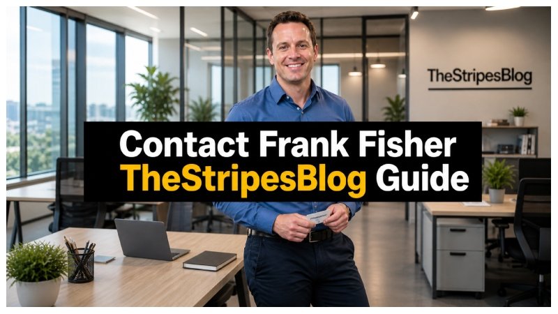 Contact Frank Fisher TheStripesBlog